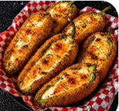 Jalapeño Poppers (6pc)
